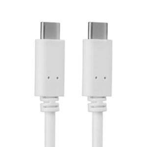 Google USB-C Charging Rapidly Charger for 2nd & 3rd Gen Pixel devices (18W 3A Charger + 3 Foot USB-C, C-C Cable)