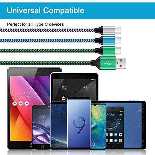 Android Charger Cable C Charger Fast Charging Cord Compatible for Moto G Stylus/Play/Power, Razr,One 5G Ace,Google Pixel 7/6 Pro/6/5/4,LG,Samsung Galaxy S23 Ultra S22 S21 FE Ultra 5G A73 A53 A13 A03S