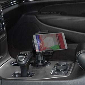 TUFF TECH Cup Holder Universal Car Mount Phone Holder with Adjustable Base and Holder for -iPhone, Samsung, LG, Moto, Huawei, Smartphones