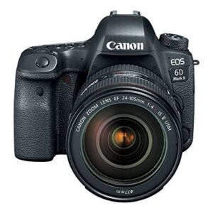 Canon EOS 6D Mark II DSLR Camera with EF 24-105mm USM Lens - WiFi Enabled (Renewed)