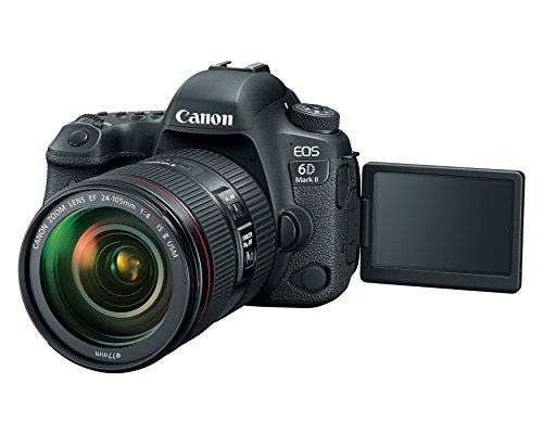 Canon EOS 6D Mark II DSLR Camera with EF 24-105mm USM Lens - WiFi Enabled (Renewed)