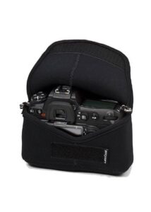 lenscoat bodybag neoprene protection camera body bag case (black)