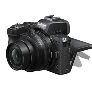 Nikon Z50 + Z DX 16-50mm + FTZ Mirrorless Camera Kit (209-point Hybrid AF, High Speed Image Processing, 4K UHD Movies, High Resolution LCD Monitor) VOA050K004