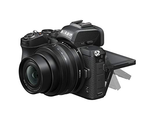 Nikon Z50 + Z DX 16-50mm + FTZ Mirrorless Camera Kit (209-point Hybrid AF, High Speed Image Processing, 4K UHD Movies, High Resolution LCD Monitor) VOA050K004