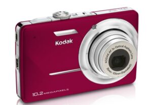 kodak easyshare m340 digital camera (red)