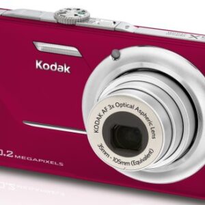 Kodak Easyshare M340 Digital Camera (Red)