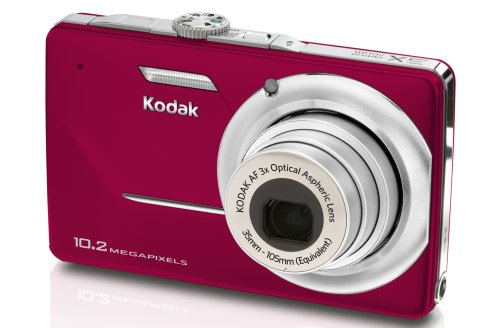 Kodak Easyshare M340 Digital Camera (Red)