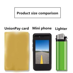 1GB 8GB Smartphone, Mini Cellphone WiFi 5MP Rear Camera 3G for Children (Black)