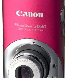 Canon PowerShot SD40 7.1MP Digital Elph Camera with 2.4x Optical Zoom (Precious Rose)