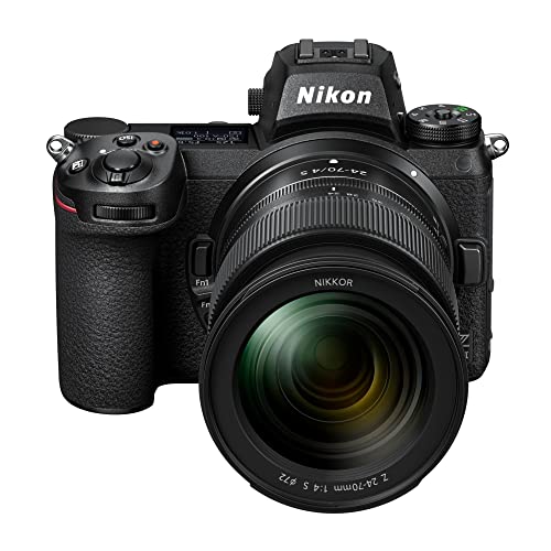 Nikon Z 6II FX-Format Mirrorless Camera with NIKKOR Z 24-70 and FTZ II Mount Adapter Bundle (2 Items)