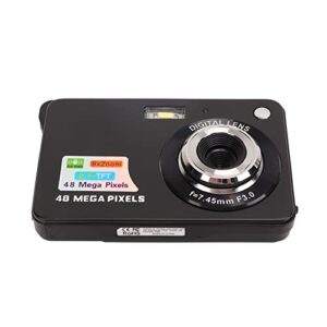 pocket camera, 8x zoom 4k vlogging camera built in fill light for photography