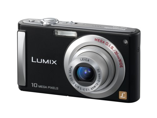 Panasonic Lumix DMC-FS5P-K 10.1MP Digital Camera with 4x Wide Angle MEGA Optical Image Stabilized Zoom (Black)