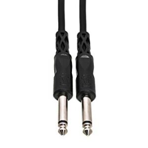 Hosa CPP-105 1/4" TS to 1/4" TS Unbalanced Interconnect Cable, 5 Feet