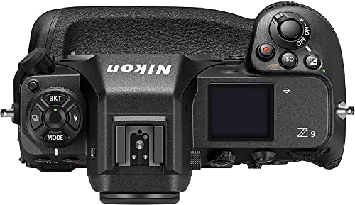 Nikon Z9 FX-Format Mirrorless Camera Body (1669) + 24-50mm f/4-6.3 Lens + 64GB XQD Memory Card + 7" HD Monitor + Editing Software + Camera Bag + Pro Filter Kit + 12" Tripod (Renewed)