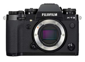 fujifilm x-t3 mirrorless digital camera (body only) – black