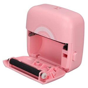 Cosiki Mini Printer, Portable Printer Mini Portable Wireless for Household for Office(Pink)