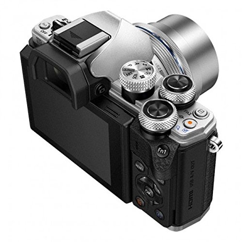 Olympus OM-D E-M10 Mark II Mirrorless Camera with 14-42mm II R Lens (Silver)