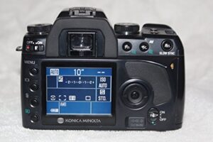 konica minolta maxxum 5d 6.1mp digital slr camera with anti shake (body only)