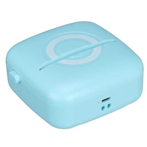 Cosiki Mini Printer, Portable Printer Mini Portable Wireless for Household for Office(Blue)