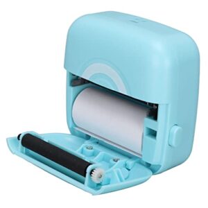 Cosiki Mini Printer, Portable Printer Mini Portable Wireless for Household for Office(Blue)
