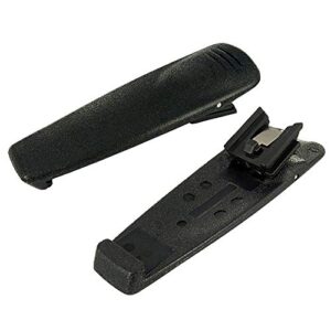 belt clip for motorola cp110 rdu2020 rdu2080d rdu4100 rdu4160d rdv2020 rdv5100 ep150 portable two way radio rln6307 clip replacement