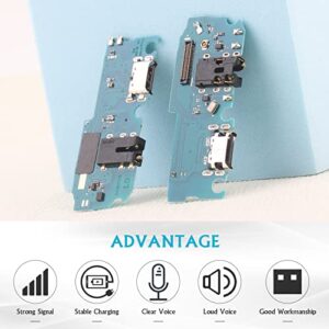 USB Charging Port for Samsung Galaxy A12 Dock Connector Charger Board Flex Cable Assembly Replacement for A125 with Kit(Not for A12 Nacho)