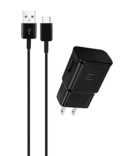 Samsung Charger Fast Charging Type C Cable 6ft with Cell Phone Charger for Samsung Galaxy Note 8/Note 9/Note 10/Note 20/S10/S10e/S10 Plus/S9/S9 Plus/S8/S8 Plus/S20/S21/S22/A50/A51/A52