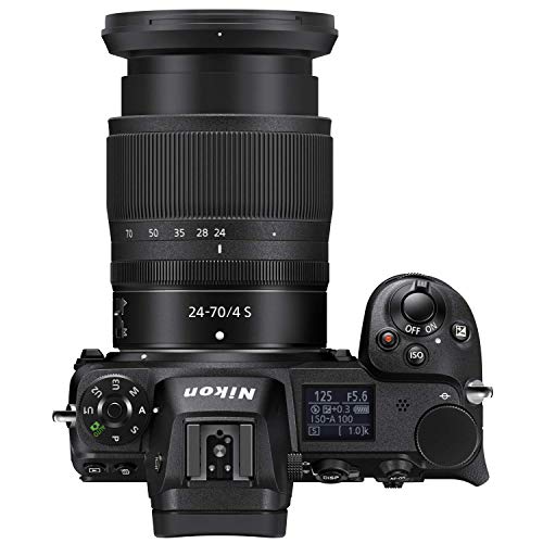 Nikon Z7 45.7MP FX-Format 4K Mirrorless Camera with NIKKOR Z 24-70mm f/4 + FTZ Mount Adapter (Renewed)