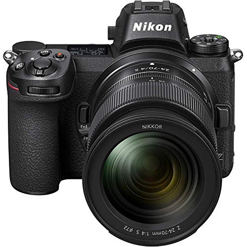 Nikon Z7 45.7MP FX-Format 4K Mirrorless Camera with NIKKOR Z 24-70mm f/4 + FTZ Mount Adapter (Renewed)