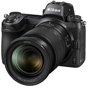 Nikon Z7 45.7MP FX-Format 4K Mirrorless Camera with NIKKOR Z 24-70mm f/4 + FTZ Mount Adapter (Renewed)