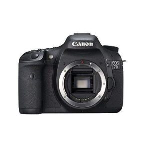 canon eos 7d 18 mp cmos digital slr camera body only (discontinued by manufacturer) (renewed)