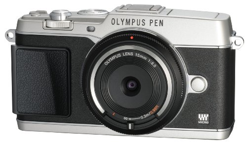 OLYMPUS Micro Four Thirds PEN E-P5 Silver E-P5 BODY SLV - International Version (No Warranty)