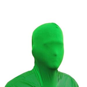 LimoStudio Green Chromakey Bodysuit, Unisex for Male & Female, Spandex Flexible Stretchable Elastic, Higher Density > 200 GSM Premium Fabric, Adult Size Custome for Photo Chroma Key, Video, AGG779