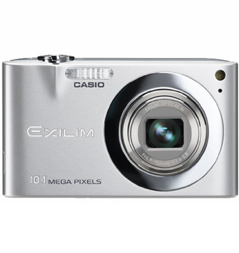 Casio Exilim EX-Z100 10.1 MP with 4x Optical Zoom Compact Digital Camera (Silver)