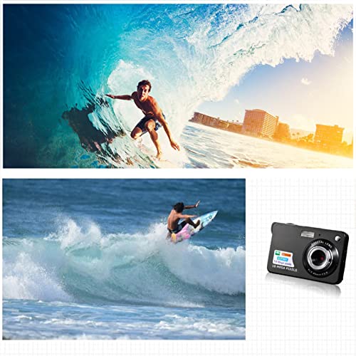 Small Camera, Upgrade HD Digital Camera for Students Teens Adults, Kids Camera with LCD Screen, 8X Zoom Compact Portable Mini Rechargeable Camera, Point and Shoot Digital Cameras