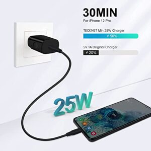 25W USB C Fast Charger Compatible for Samsung Galaxy S22/S21/S20 A13 A14 A12 A11 A04S A03S A32 A21 A22 S23 Z Fold 5 4/Z Flip 4, Pixel 7 6 Pro 6a,Fast Charger Phone Charger Type C Charger Cord