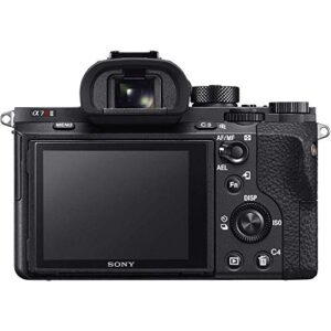 Sony Alpha a7R II Mirrorless Digital Camera (Body Only) (ILCE7RM2/B) + 2 x 64GB Memory Card + Corel Photo Software + Case + 3 x NPF-W50 Battery + Card Reader + LED Light + More (Renewed)