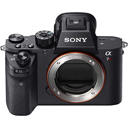 Sony Alpha a7R II Mirrorless Digital Camera (Body Only) (ILCE7RM2/B) + 2 x 64GB Memory Card + Corel Photo Software + Case + 3 x NPF-W50 Battery + Card Reader + LED Light + More (Renewed)