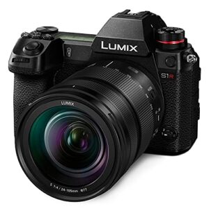 panasonic lumix s1 full frame mirrorless camera with 24.2mp mos high resolution sensor, 24-105mm f4 l-mount s series lens, 4k hdr video and 3.2” lcd – dc-s1mk
