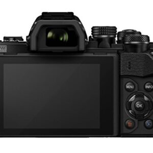 Olympus OM-D E-M10 Mark II Mirrorless Camera with 14-42mm EZ Lens (Black) US Only