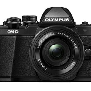 Olympus OM-D E-M10 Mark II Mirrorless Camera with 14-42mm EZ Lens (Black) US Only