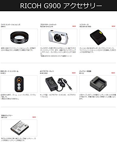 RICOH Waterproof Digital Camera G900 Japan Import