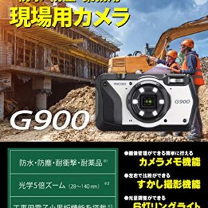 RICOH Waterproof Digital Camera G900 Japan Import