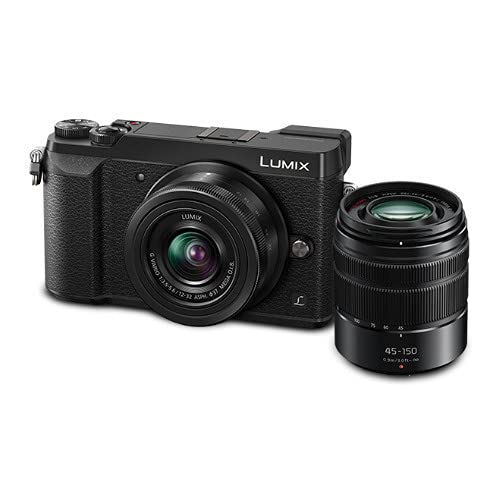 Panasonic LUMIX GX85 Mirrorless Camera (Black) Bundled with 12-32mm and 45-150mm Lenses, 64GB SD Card, and Accessory Bundle