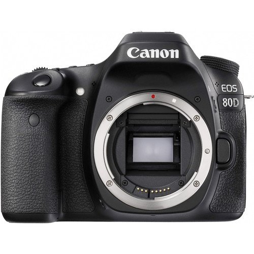 Canon EOS 80D DSLR Camera (1263C004) - Beginner Bundle (Renewed)