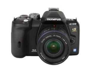 olympus evolt e510 10mp digital slr camera with ccd shift image stabilization and 14-42mm f/3.5-5.6 zuiko lens