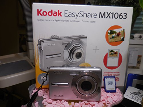 Kodak EasyShare MX1063 10.3MP 3X Optical/5x Digital Zoom HD Camera (Silver)