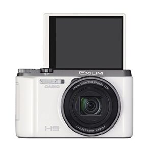 casio digital camera exilim zr1100 white ex-zr1100we – international version (no warranty)