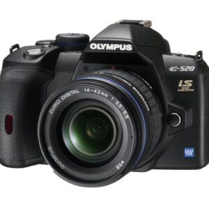 Olympus Evolt E520 10MP Digital SLR Camera with Image Stabilization w/ 14-42mm f/3.5-5.6 Zuiko Lens