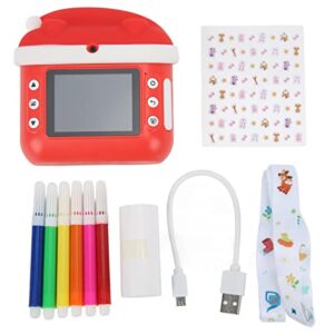 Jopwkuin Instant Photo Cameras, Instant Camera Practical Highgrade Fashionable Dropresistant for Birthday for Children